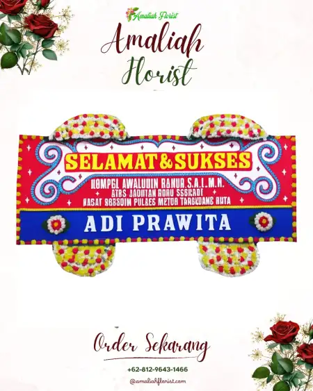 Papan Bunga Ucapan Selamat Baturinggit
